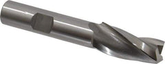 OSG - 3° Taper Angle per Side, 1/2" Small End Diam, 1-1/4" LOC, Cobalt 3 Flute Tapered Square End Mill - 3-1/4" OAL, 1/2" Shank Diam, Spiral Flute, 25° Helix - Eagle Tool & Supply
