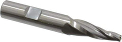 OSG - 7° Taper Angle per Side, 3/16" Small End Diam, 1-1/4" LOC, Cobalt 3 Flute Tapered Square End Mill - 3-1/4" OAL, 1/2" Shank Diam, Spiral Flute, 25° Helix - Eagle Tool & Supply