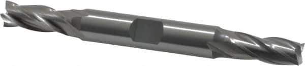 OSG - 5/16", 3/4" LOC, 3/8" Shank Diam, 3-1/2" OAL, 4 Flute, Cobalt Square End Mill - Double End, Uncoated, Spiral Flute, 30° Helix, Centercutting, Right Hand Cut, Right Hand Flute, Series 543 - Eagle Tool & Supply