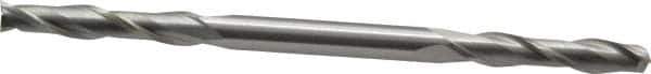 OSG - 3/16", 1" LOC, 3/16" Shank Diam, 3-3/8" OAL, 2 Flute, Cobalt Square End Mill - Double End, Uncoated, Spiral Flute, 30° Helix, Centercutting, Right Hand Cut, Right Hand Flute, Series 564 - Eagle Tool & Supply