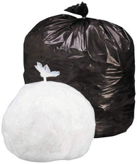 Ability One - 0.78 mil Thick, Heavy-Duty Trash Bags - Low-Density Polyethylene (LDPE), 33" Wide x 39" High, Clear - Eagle Tool & Supply