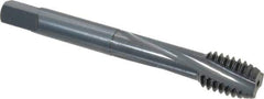 OSG - 7/16-14 UNC 3 Flute Modified Bottoming Spiral Flute Tap - Powdered Metal, Oxide Finish, 3-5/32" OAL, Right Hand Flute, Right Hand Thread, H3 - Eagle Tool & Supply