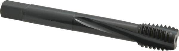 OSG - 1/2-13 UNC 3 Flute 3B Modified Bottoming Spiral Flute Tap - Powdered Metal, Oxide Finish, 3-3/8" OAL, Right Hand Flute, Right Hand Thread, H3 - Eagle Tool & Supply
