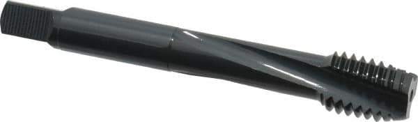 OSG - 1/2-13 UNC 3 Flute 2B Modified Bottoming Spiral Flute Tap - Powdered Metal, Oxide Finish, 3-3/8" OAL, Right Hand Flute, Right Hand Thread, H5, Series 313NI - Eagle Tool & Supply