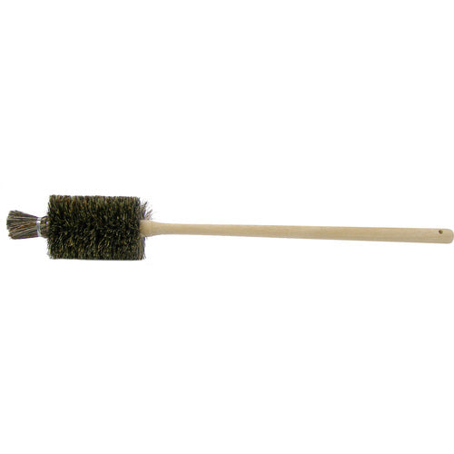 Toilet Bowl Brush, Professional, Grey Tampico Fill, Hardwood Handle - Eagle Tool & Supply