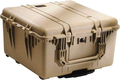 Pelican Products, Inc. - 27-1/2" Wide x 16-19/64" High, Shipping/Travel Case - Tan, Polypropylene - Eagle Tool & Supply