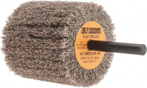 Standard Abrasives - Mounted Flap Wheel - - Exact Industrial Supply