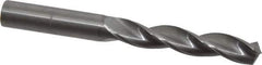 Kennametal - 31/64" 130° Solid Carbide Jobber Drill - Bright Finish, Right Hand Cut, Spiral Flute, Straight Shank, 4.65" OAL, Standard Point - Eagle Tool & Supply