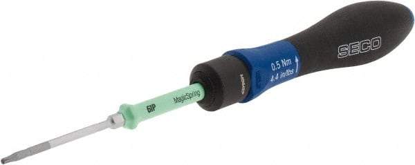 Seco - TP6 Torx Plus Drive, Driver for Indexable Milling - Compatible with Inserts - Eagle Tool & Supply