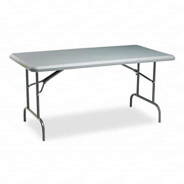 Folding Tables; Type: Folding Tables; Overall Width: 60 in; Overall Height: 29 in; Width (Inch): 60 in; Length (Inch): 30 in; Overall Length: 30 in; EPP GSA Codes: AQ - CPG(Comprehensive Procurement Guidelines); Pre Consumer Recycled Content : 35; Total R