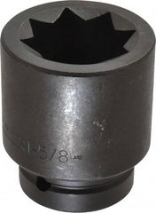 Proto - 1" Drive 1-5/8" Impact Socket - 8 Points, 3-1/2" OAL - Eagle Tool & Supply