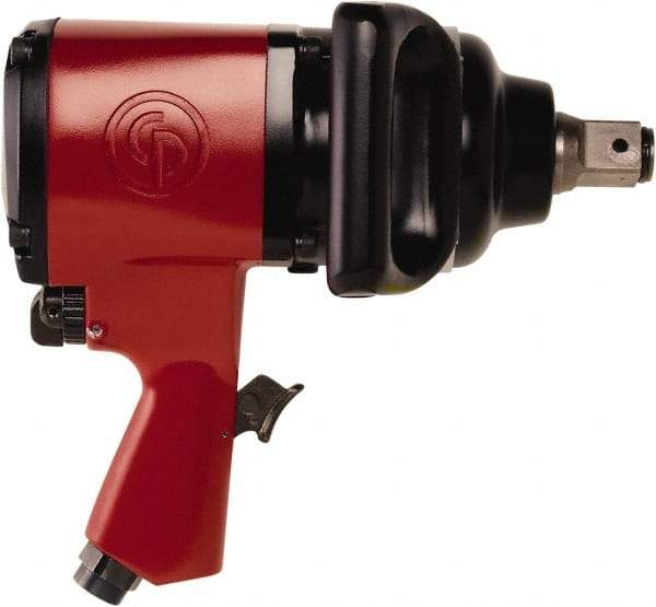 Chicago Pneumatic - 1" Drive, 4,400 RPM, 710 Ft/Lb Torque Impact Wrench - Pistol Grip Handle, 720 IPM, 41 CFM, 90 psi, 1/2" NPT Inlet - Eagle Tool & Supply