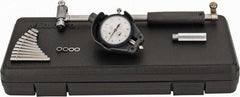 Mitutoyo - 11 Anvil, 2 to 6" Dial Bore Gage - 0.0001" Graduation, 5.9" Gage Depth, Accurate to 0.00008", Carbide Contact Point - Eagle Tool & Supply