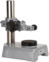 Mitutoyo - Rectangular Base, Indicator Transfer Stand - 205mm High, 6-5/8" Base Length x 4-21/64" Base Width x 1-3/4" Base Height, Includes Holder - Eagle Tool & Supply