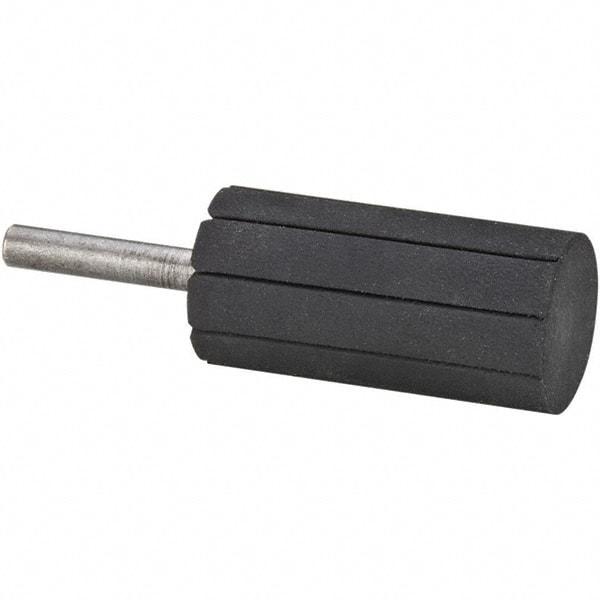 Dynabrade - 2" Wide x 1" Diam, Expander Wheel Spiral Band Drum - 1/4" Shank Diam, 12,000 RPM - Eagle Tool & Supply