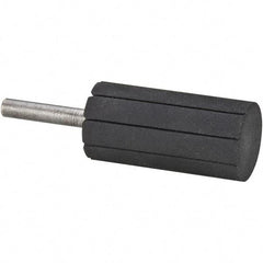 Dynabrade - 2" Wide x 1" Diam, Expander Wheel Spiral Band Drum - 1/4" Shank Diam, 12,000 RPM - Eagle Tool & Supply