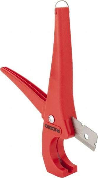 Ridgid - 1/8" to 1-5/8" Pipe Capacity, Tube & Pipe Cutter - Cuts Plastic, Rubber - Eagle Tool & Supply