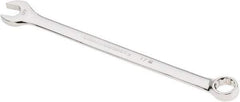 GearWrench - 1/2" 12 Point Offset Combination Wrench - 15° Offset Angle, 8-3/32" OAL, Steel, Polished Finish - Eagle Tool & Supply