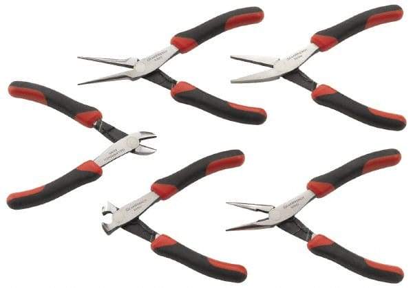 GearWrench - 5 Piece Mini Plier Set - Comes in Tray - Eagle Tool & Supply