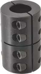 Climax Metal Products - 7/8" Inside x 1-5/8" Outside Diam, Two Piece Rigid Coupling without Keyway - 2-1/2" Long - Eagle Tool & Supply