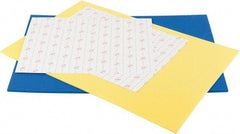 UFP Technologies - Tool Box Foam Foam Drawer Liner Insert Kits - 39" Wide x 26" Deep x 1/4 1/2" High, Blue/Yellow, For All Storage Units - Eagle Tool & Supply