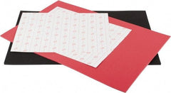 UFP Technologies - Tool Box Foam Foam Drawer Liner Insert Kits - 39" Wide x 26" Deep x 1/4 1/2" High, Black/Red, For All Storage Units - Eagle Tool & Supply