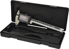 Mitutoyo - 0 to 150mm Range, 0.01mm Resolution, IP67 Electronic Caliper - Stainless Steel with 40mm Stainless Steel Jaws, 0.02mm Accuracy - Eagle Tool & Supply