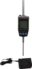 Mitutoyo - 0 to 60.9mm Range, 0.00002, 0.00005, 0.0001, 0.0002 & 0.0005" Graduation, Electronic Drop Indicator - Accurate to 0.0025mm, English & Metric System, LCD Display - Eagle Tool & Supply