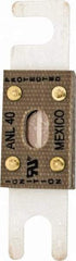 Cooper Bussmann - 40 Amp Non-Time Delay Fast-Acting Forklift & Truck Fuse - 125VAC, 80VDC, 3.18" Long x 0.75" Wide, Littelfuse CNL40, Bussman ANL-40, Ferraz Shawmut CNN40 - Eagle Tool & Supply