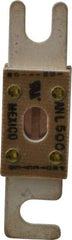 Cooper Bussmann - 500 Amp Non-Time Delay Fast-Acting Forklift & Truck Fuse - 125VAC, 80VDC, 3.18" Long x 0.75" Wide, Littelfuse CNL500, Bussman ANL-500, Ferraz Shawmut CNL500 - Eagle Tool & Supply