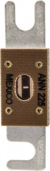 Cooper Bussmann - 225 Amp Non-Time Delay Fast-Acting Forklift & Truck Fuse - 125VAC, 80VDC, 3.18" Long x 0.75" Wide, Littelfuse CNN225, Bussman ANN-225, Ferraz Shawmut CNN225 - Eagle Tool & Supply