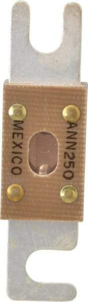 Cooper Bussmann - 250 Amp Non-Time Delay Fast-Acting Forklift & Truck Fuse - 125VAC, 80VDC, 3.18" Long x 0.75" Wide, Littelfuse CNN250, Bussman ANN-250, Ferraz Shawmut CNN250 - Eagle Tool & Supply