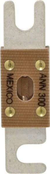 Cooper Bussmann - 300 Amp Non-Time Delay Fast-Acting Forklift & Truck Fuse - 125VAC, 80VDC, 3.18" Long x 0.75" Wide, Littelfuse CNN300, Bussman ANN-300, Ferraz Shawmut CNN300 - Eagle Tool & Supply