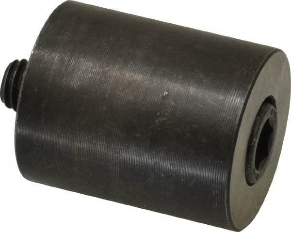 Gibraltar - 3/8-16 Thread, 1-1/4" OD, 1-1/2" High, Jig Foot - Black Oxide Finish, Low Carbon Steel - Eagle Tool & Supply