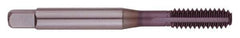 OSG - 3/8-16 UNC H9 Thread Limit Modified Bottoming Thread Forming Tap - Powdered Metal High Speed Steel, TiCN Finish, 2-15/16" OAL, 1-1/4" Thread Length, Right Hand Thread, Series EXO-NRT 14050 - Exact Industrial Supply