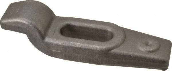 Gibraltar - 8" OAL x 2-1/8" Overall Width x 2-1/16" Overall Height, Gooseneck Clamp - Grade ASTM A521, Class CA Forged Steel, 2-7/16" Slot Len x 13/16" Slot Width, 1-1/4" Neck Len - Eagle Tool & Supply