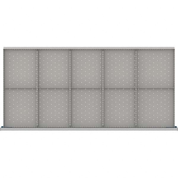 LISTA - 10-Compartment Drawer Divider Layout for 3.15" High Drawers - Eagle Tool & Supply
