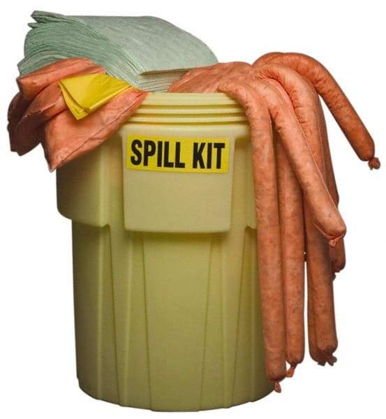 PRO-SAFE - Hazardous Materials Spill Kit - 95 Gal Polyethylene Overpack Container - Eagle Tool & Supply