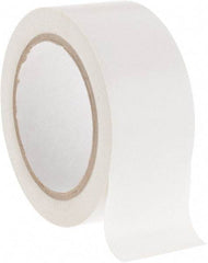 NMC - White Solid Color Vinyl Tape - 2" Wide x 108' Long x 0.002" Thick, General Traffic - Eagle Tool & Supply