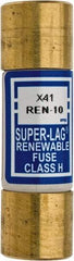 Cooper Bussmann - 250 VAC, 10 Amp, Time Delay Renewable Fuse - Fuse Holder Mount, 50.8mm OAL, 10 (RMS) kA Rating, 9/16" Diam - Eagle Tool & Supply