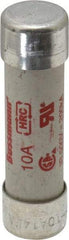 Cooper Bussmann - 500 VAC, 10 Amp, Fast-Acting Semiconductor/High Speed Fuse - 50.8mm OAL, 200 (RMS), 50 at DC kA Rating, 9/16" Diam - Eagle Tool & Supply