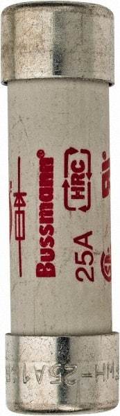 Cooper Bussmann - 500 VAC, 25 Amp, Fast-Acting Semiconductor/High Speed Fuse - 50.8mm OAL, 200 (RMS), 50 at DC kA Rating, 9/16" Diam - Eagle Tool & Supply