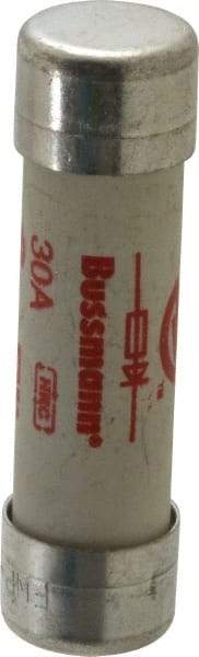 Cooper Bussmann - 690 VAC (IEC), 700 VAC (UL), 800 VDC, 30 Amp, Fast-Acting Semiconductor/High Speed Fuse - 50.8mm OAL, 200 (RMS), 50 at DC kA Rating, 9/16" Diam - Eagle Tool & Supply