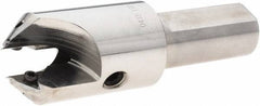 Iscar - Series ChamRing, 0.984" Overall Diam, 5.21" OAL Drilling Chamfer Ring - XCGT 09... Insert - Eagle Tool & Supply