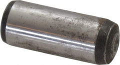 Value Collection - 12mm Diam x 30mm Pin Length Alloy Steel Pull Out Dowel Pin - C 57-63 Hardness, 1 Rounded & 1 Threaded End - Eagle Tool & Supply