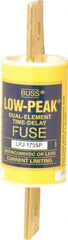 Cooper Bussmann - 300 VDC, 600 VAC, 175 Amp, Time Delay General Purpose Fuse - Bolt-on Mount, 5-3/4" OAL, 100 at DC, 300 at AC (RMS) kA Rating, 1-5/8" Diam - Eagle Tool & Supply