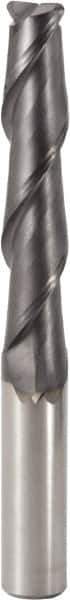 Seco - 8mm, 2 Flute, Single End, Solid Carbide, 0.1mm Corner Radius End Mill - 85mm OAL, 40° Helix, Right Hand Flute, 40mm LOC, Right Hand Cut - Eagle Tool & Supply