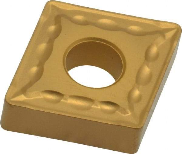 Sumitomo - CNMG643 EMU Grade AC830P Carbide Turning Insert - 80° Diamond, 3/4" Inscr Circle, 1/4" Thick, 3/64" Corner Radius - Eagle Tool & Supply