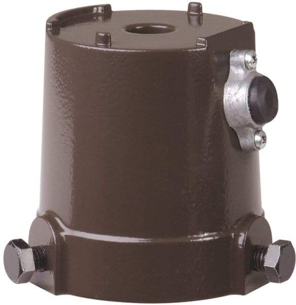 Cooper Lighting - Bronze Light Fixture Slipfitter - For Use with Architectural Area Site Lights - Eagle Tool & Supply