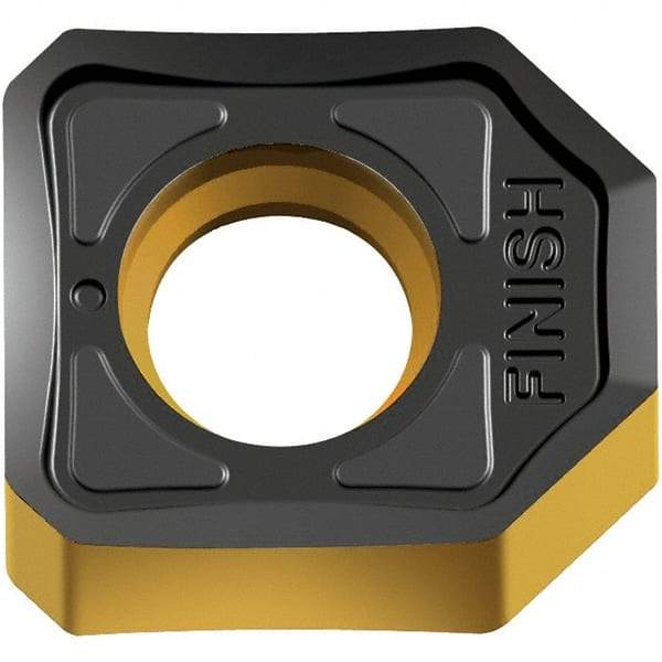 Walter - XNGX1205 F67 Grade WAK15 Carbide Milling Insert - TiCN/Al2O3/TiN Finish, 0.237" Thick, 1/2" Inscribed Circle - Eagle Tool & Supply